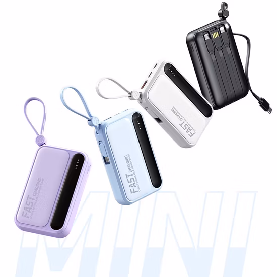 Torcia a LED impermeabile per sport all'aria aperta Energia solare 20000mAh Power 20000 Smart Power Bank 20000mAh Power Bank Energia solare